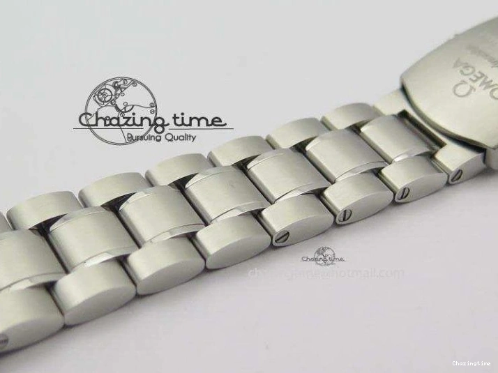 0419 Refined Speedmaster 50th Anniversary Black Dial On SS Bracelet 8232